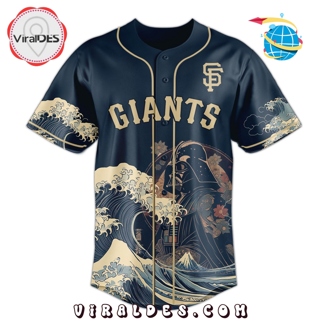 Lord Vader x Giants 2025 Japan Edition Baseball Jersey Lord Vader x Giants 2025 Japan Edition Baseball Jersey