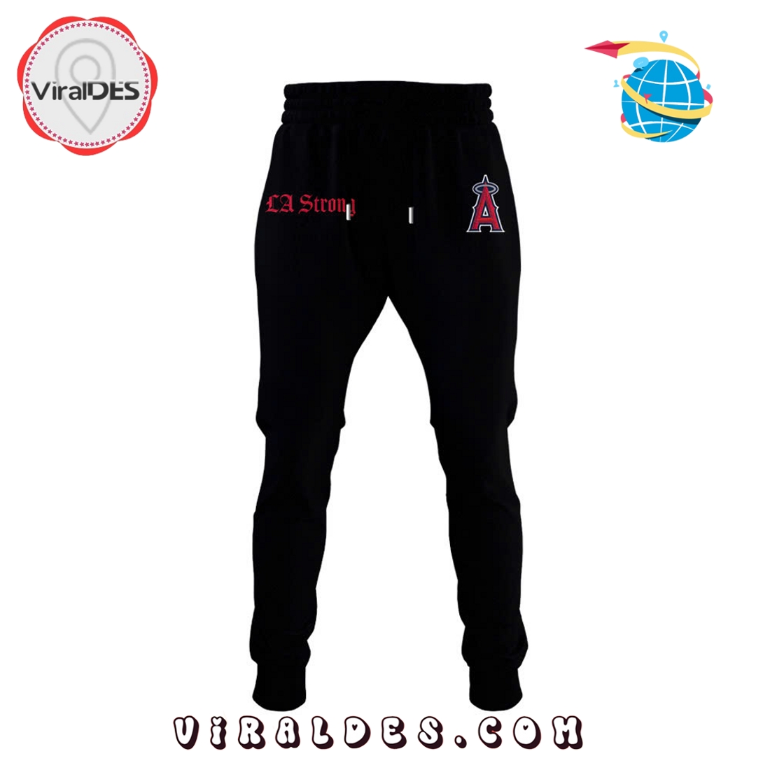 Los Angeles Angels LA Strong Black Hoodie, Long Pants Los Angeles Angels LA Strong Black Hoodie, Long Pants