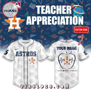 Teacher Appreciation x Houston Astros Baseball Jersey