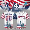 Minnesota Twins Custom Independence Day Baseball Jersey