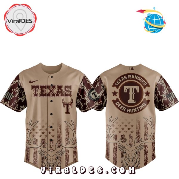 MLB Texas Rangers x Hunting Baseball Jersey