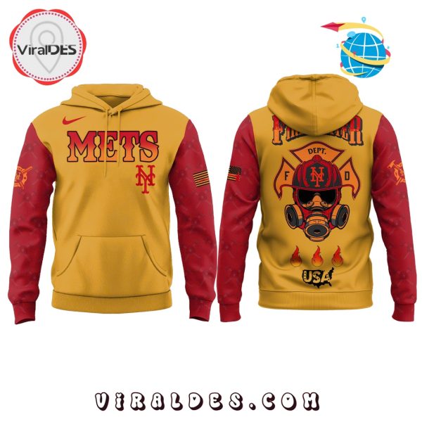 New York Mets MLB Firefighter Appreciation Hoodie, Long Pants