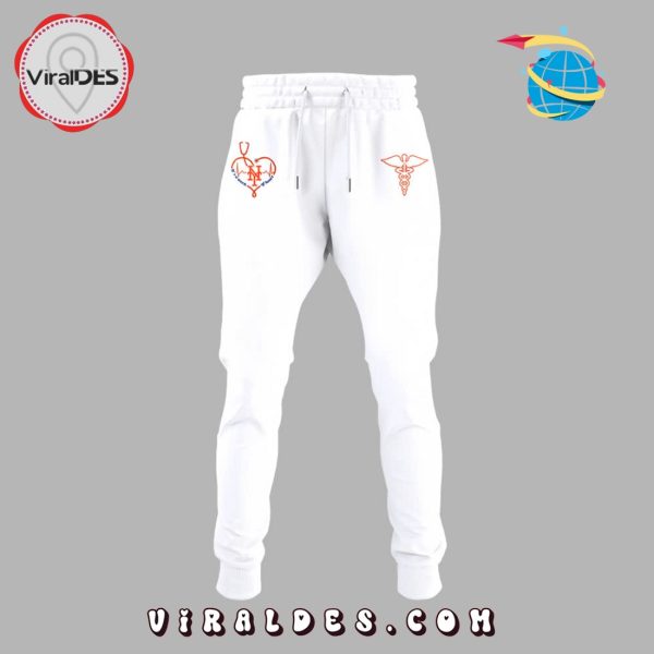 New York Mets Nurses Night White Hoodie, Long Pants