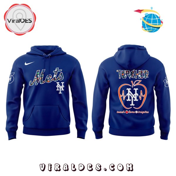 New York Mets Teacher Appreciation Navy Hoodie