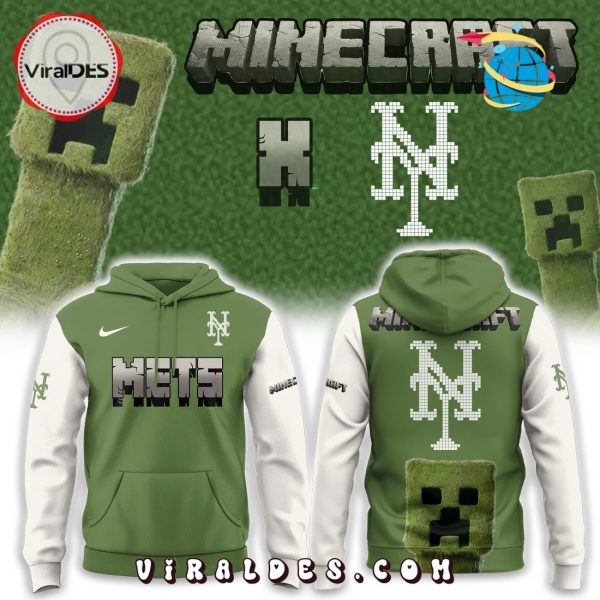 New York Mets x MineCraft MLB Hoodie, Long Pants