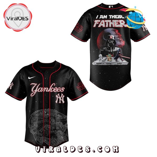 New York Yankees x Father Day Star Wars Baseball Jersey