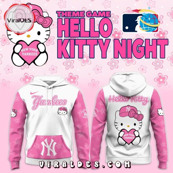 New York Yankees x Hello Kitty Pink Hoodie, Long Pants