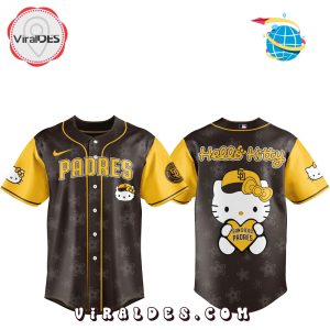 San Diego Padres x Hello Kitty Game Baseball Jersey