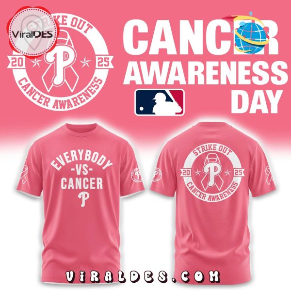 Philadelphia Phillies Cancer Awareness Day 2025 Hoodie