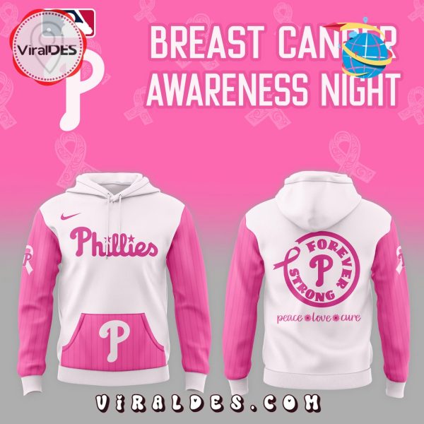 Philadelphia Phillies Cancer Awareness Day Hoodie, Long Pants