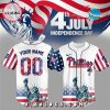 New York Yankees Custom Independence Day Baseball Jersey
