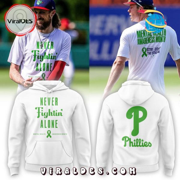Philadelphia Phillies Mental Health Awareness Hoodie, Long Pants
