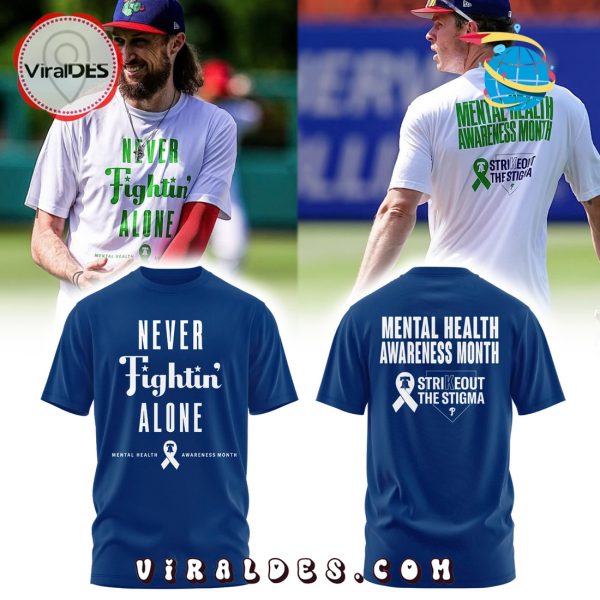 Philadelphia Phillies Mental Health Awareness Month Hoodie