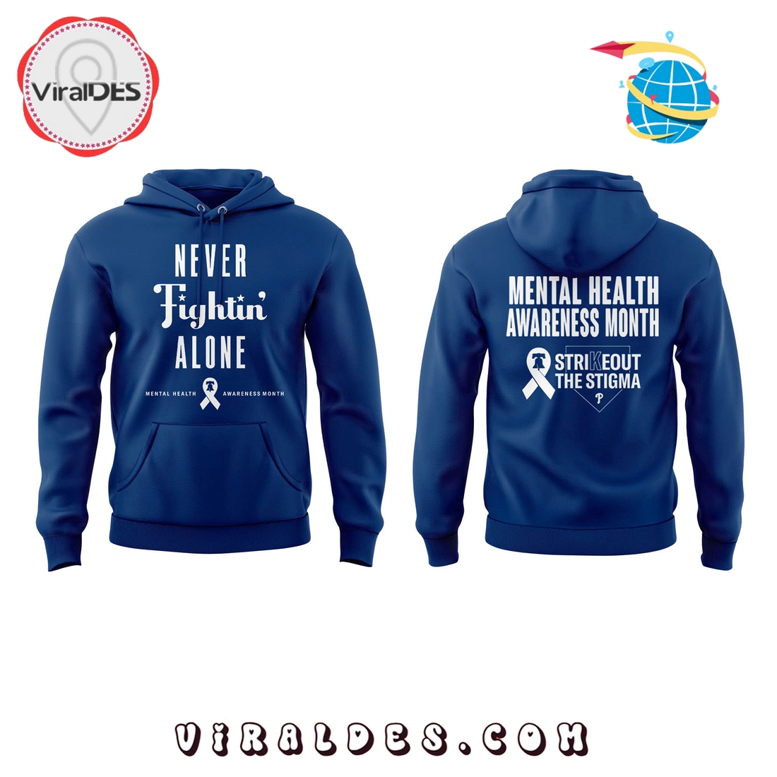 Philadelphia Phillies Mental Health Awareness Month Hoodie, Long Pants Philadelphia Phillies Mental Health Awareness Month Hoodie, Long Pants