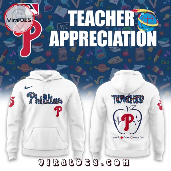 Philadelphia Phillies Teacher Appreciation Night Hoodie, Long Pants