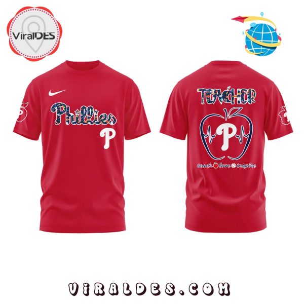 Philadelphia Phillies Teacher Appreciation Red Hoodie