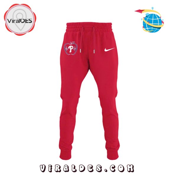 Philadelphia Phillies Teacher Appreciation Red Hoodie, Long Pants