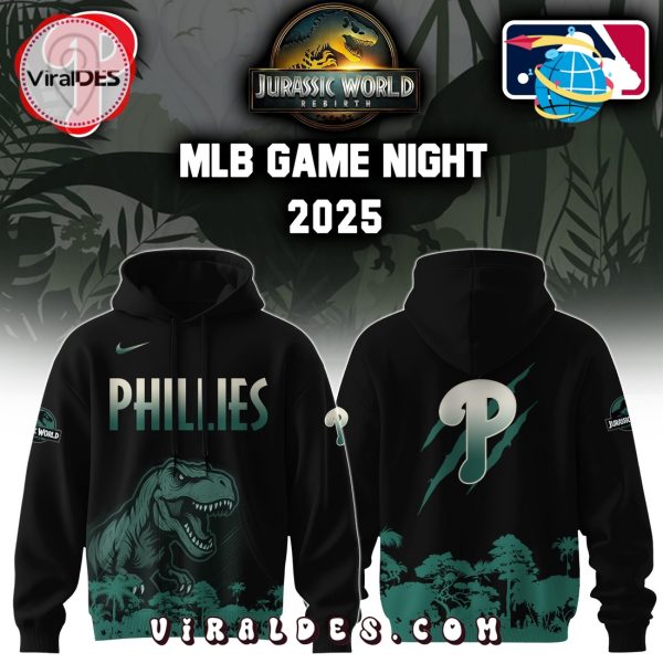 Philadelphia Phillies x Jurassic World Hoodie, Long Pants