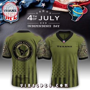 Houston Texans x Independence Day 2025 Baseball Jersey