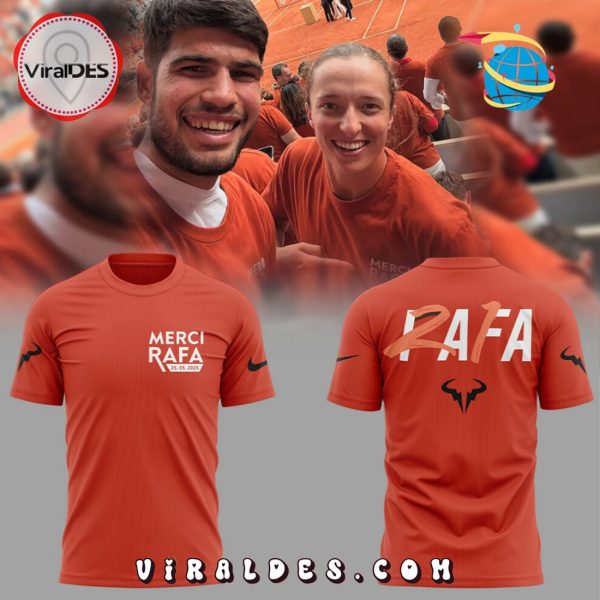 Rafael Nadal Limited Edition 2025 Orange Hoodie