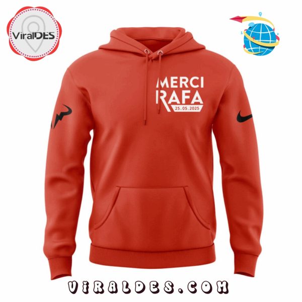 Rafael Nadal Limited Edition 2025 Orange Hoodie