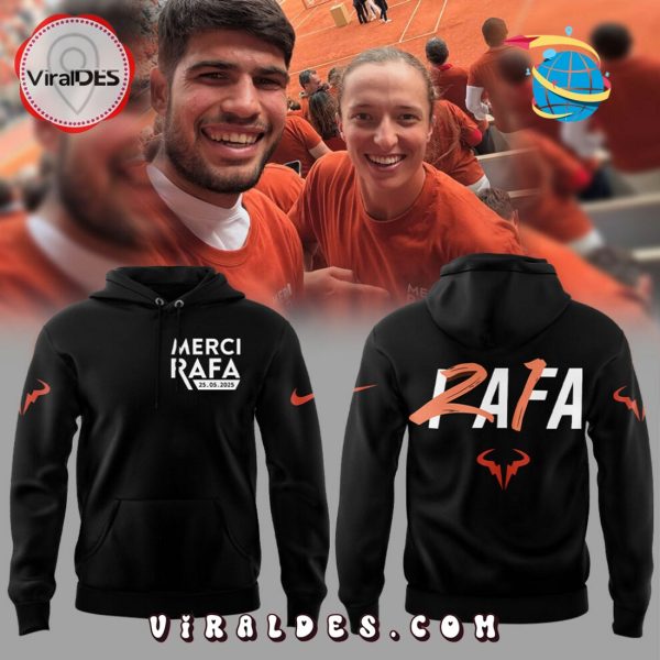 Rafael Nadal Limited Edition Black Hoodie, Long Pants