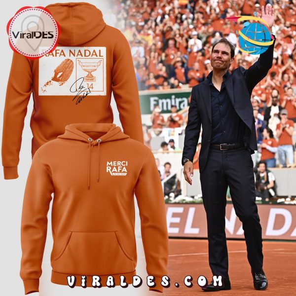 Rafael Nadal Signature Orange Hoodie, Long Pants