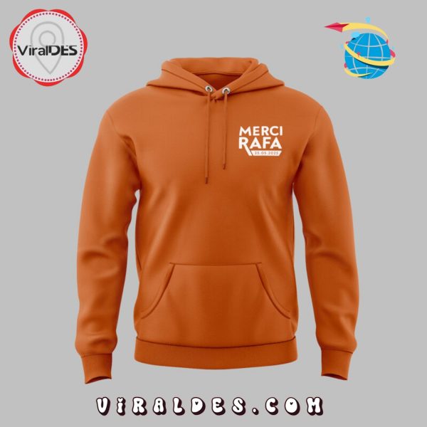 Rafael Nadal Thank Your For The Memories Orange Hoodie