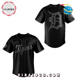 Detroit Tigers Back to Black 2025 Baseball Jersey