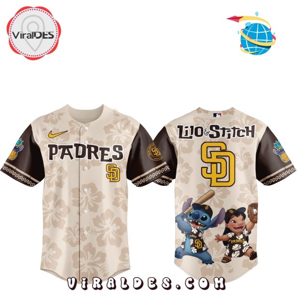 San Diego Padres x Lilo & Stitch Baseball Jersey 2025