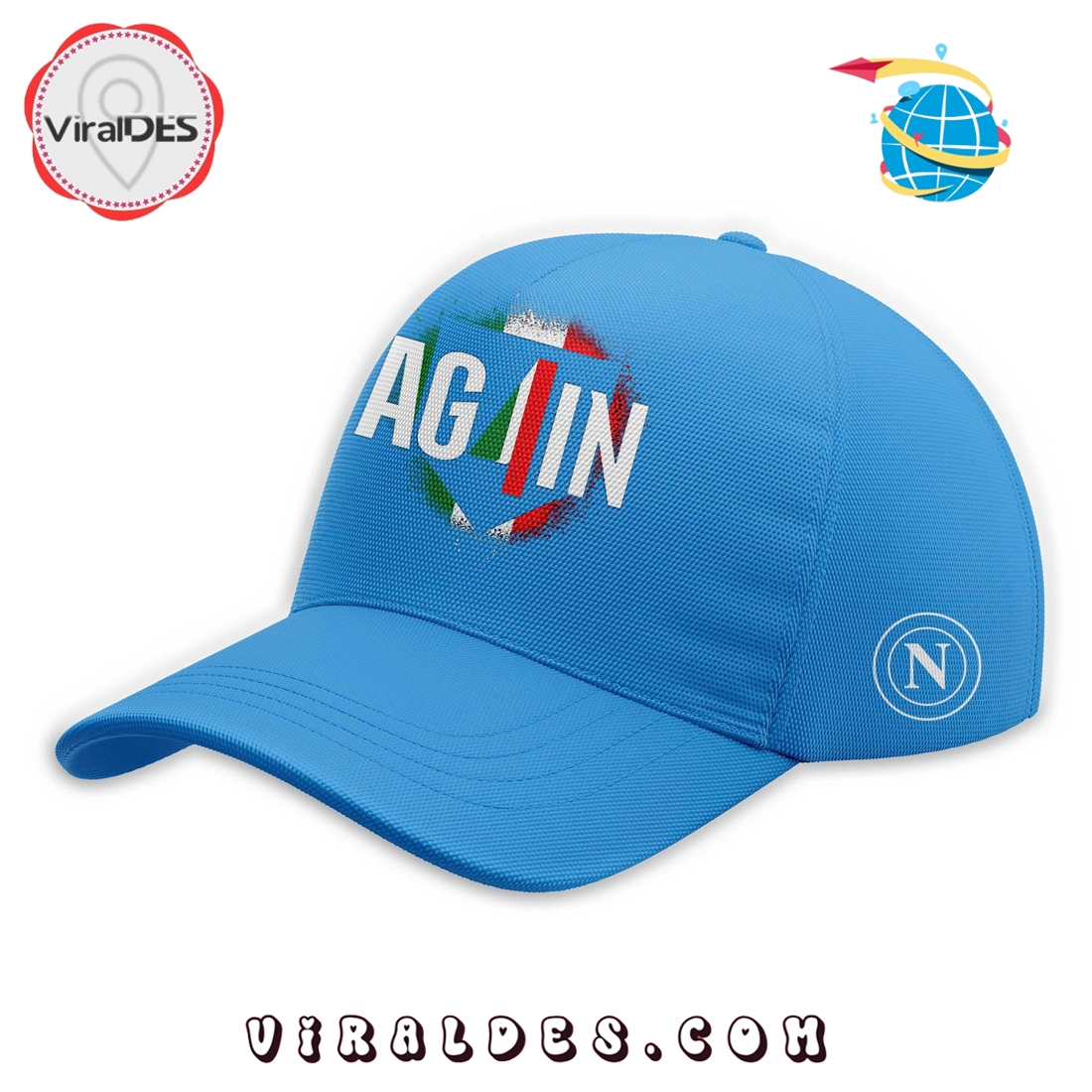 SSC Napoli Campioni d’Italia Blue Hoodie, Long Pants SSC Napoli Campioni d’Italia Blue Hoodie, Long Pants