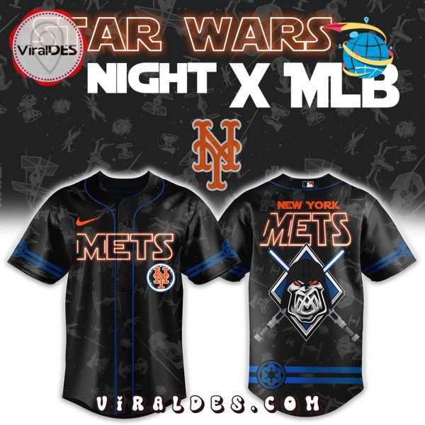 Star Wars Night x MLB New York Mets 2025 Baseball Jersey