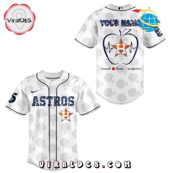 Teacher Appreciation x Houston Astros Baseball Jersey