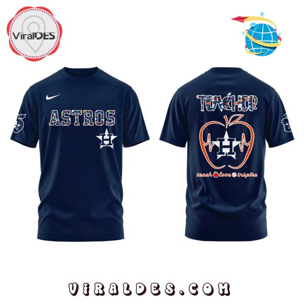 Teacher Night x MLB Houston Astros Navy Hoodie