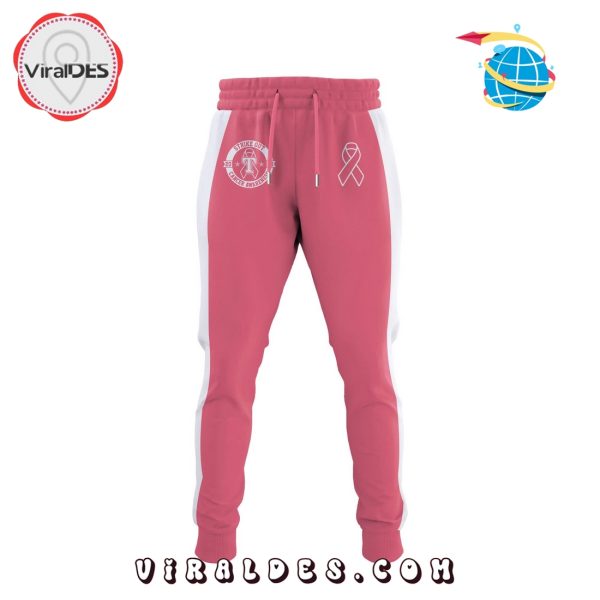 Texas Rangers 2025 Cancer Awareness Day Hoodie, Long Pants