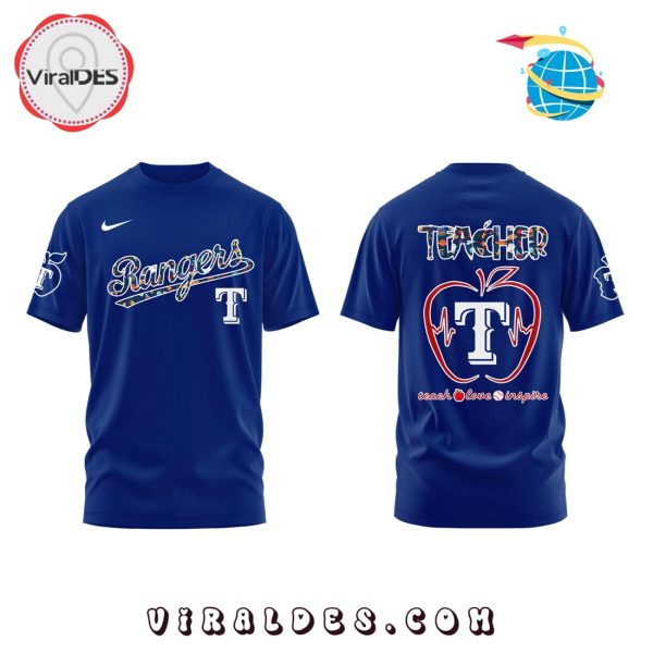 Texas Rangers MLB Teacher Night 2025 Hoodie