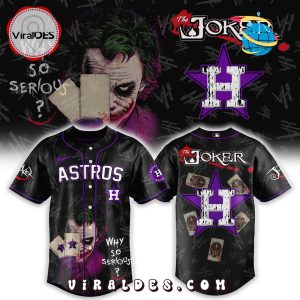 The Joker x Houston Astros Baseball Jersey