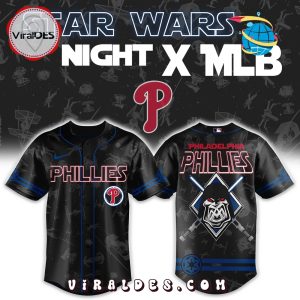 Philadelphia Phillies MLB x Star Wars Night Baseball Jersey