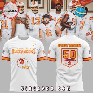Tampa Bay Buccaneers 50th Season Hoodie 2025 Tampa Bay Buccaneers 50th Season Hoodie 2025