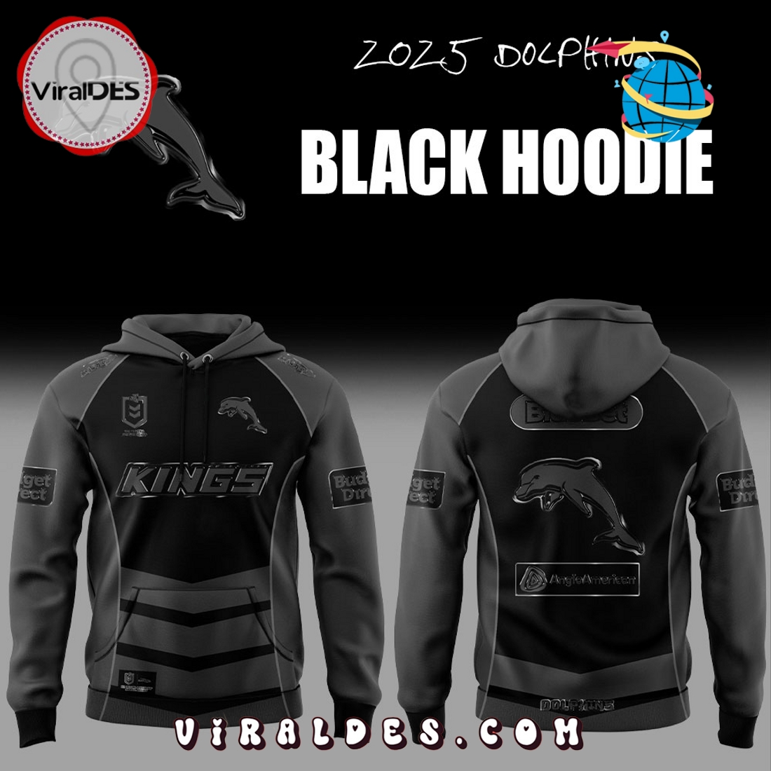 2025 Dolphins Back In Black Limited Edition Hoodie 2025 Dolphins Back In Black Limited Edition Hoodie