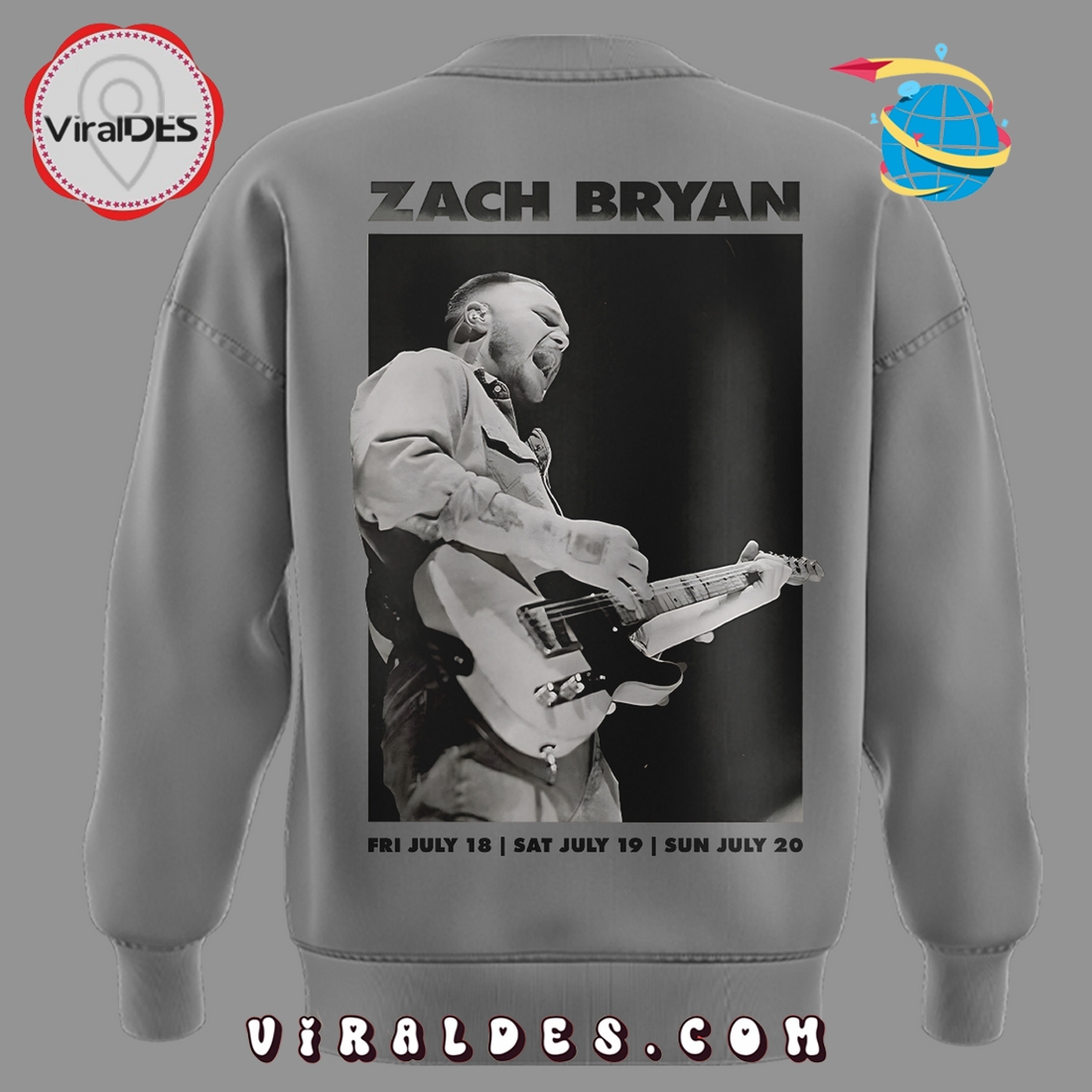 2025 Zach Bryan Meadowlands Grey Shirt 2025 Zach Bryan Meadowlands Grey Shirt