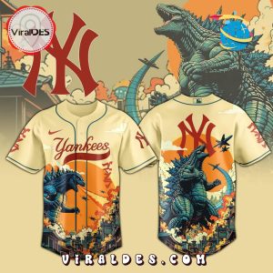 New York Yankees 2025 Godzilla Limited Edition Jersey New York Yankees 2025 Godzilla Limited Edition Jersey