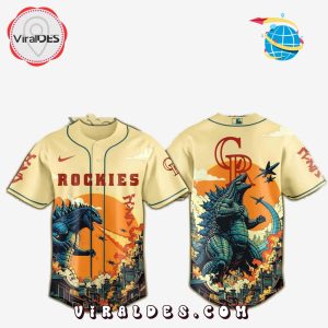 Colorado Rockies 2025 Godzilla Limited Edition Jersey