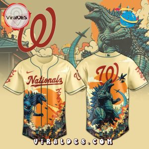 Washington Nationals 2025 Godzilla Limited Edition Jersey