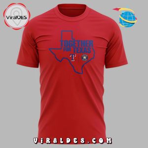 Houston Astros Together For Texas Red Shirt