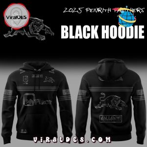 Limited Edition Penrith Panthers Back In Black Hoodie And Pants