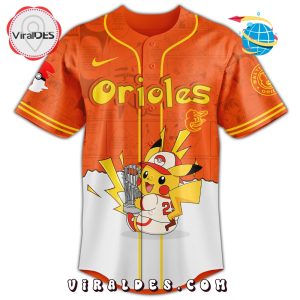 Baltimore Orioles x Pokémon GO Night 2025 Baseball Jersey