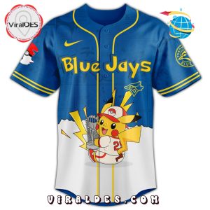 Toronto Blue Jays x Pokémon GO Night 2025 Baseball Jersey