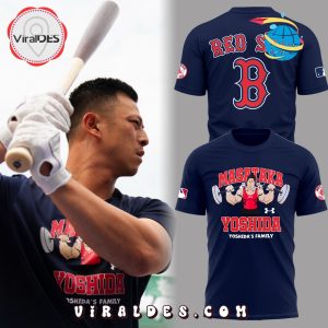 Red Sox x Masataka Yoshida’s Family Navy Hoodie 2025