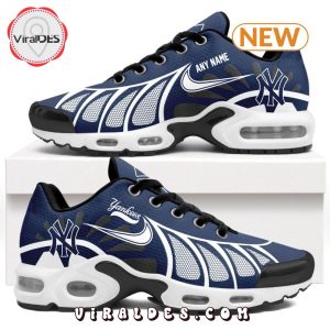 MLB New York Yankees Custom Air Max Plus Shoes